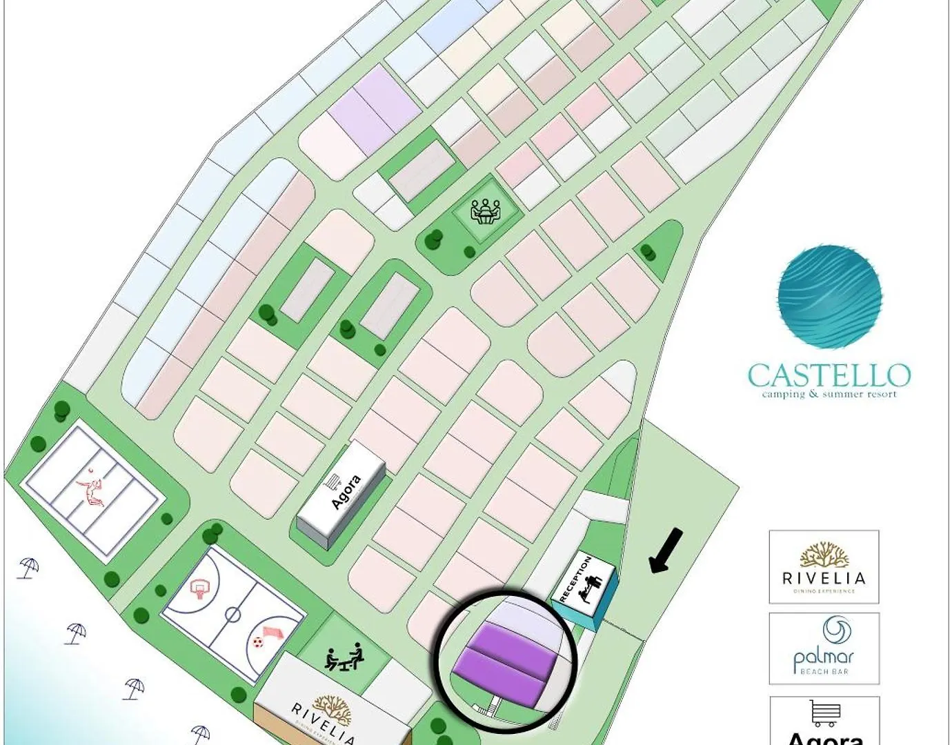 Camping Castello Néosz Marmarász