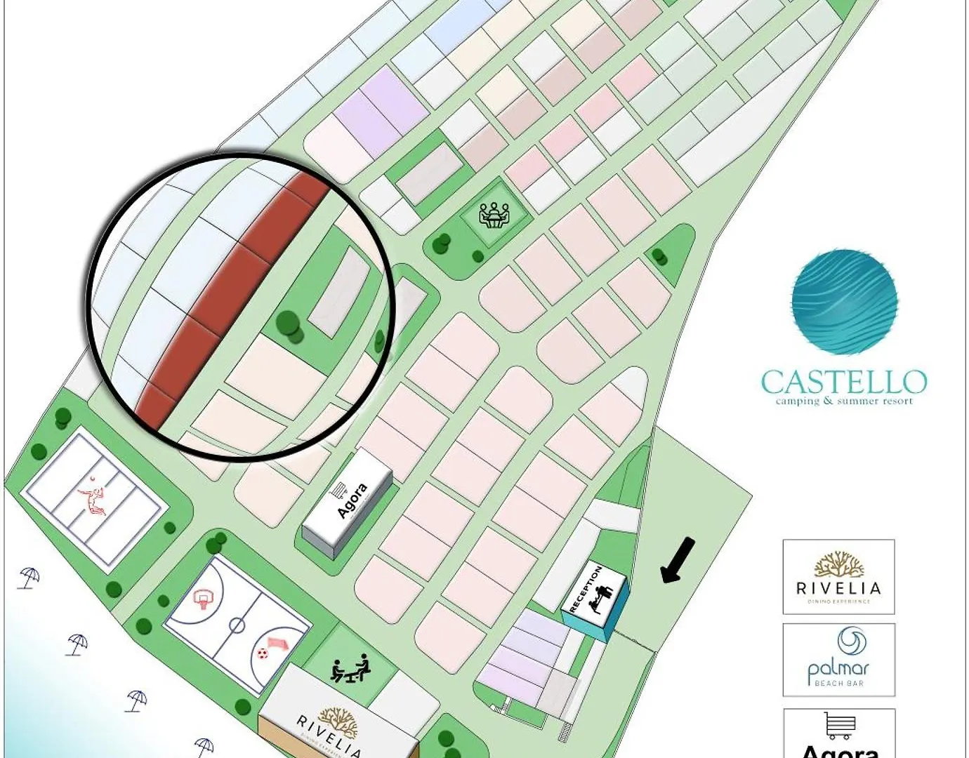 Camping Castello Néosz Marmarász Kemping